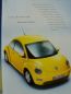 Preview: VW New Beetle en vogue Prospekt Juli 2001 NEU+Preisliste