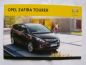 Preview: Opel Zafira Tourer Prospekt August 2011 NEU