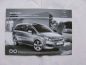 Preview: Opel Zafira Prospekt Dezember 2010 +Preisliste NEU