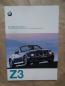 Preview: BMW Z3 roadster 1.8 1.9 2.8 +M E36/7 +Zubehör +Farben März 1997