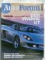 Preview: Auto Forum 1/2001 Porsche Carrera GT, Z8 E52, Bentley Arnage Red