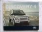 Preview: Land Rover Discovery4 Prospekt Juli 2011 +Preisliste NEU