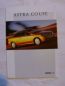 Preview: Opel Astra Coupè Prospekt April 2000 NEU Bertone