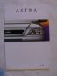 Preview: Opel Astra Prospekt +Sport Juli 2000 NEU