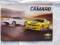 Preview: Chevrolet Camaro Prospekt +Preisliste Oktober 2011 NEU