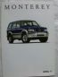 Preview: Opel Monterey +RS +Limited April 1998 +Preisliste NEU