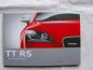 Preview: Audi TT RS Coupè/Roadster Buch Oktober 2011 NEU