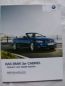 Preview: 318i-335i,320d,325d,330d E93 Cabriolet September 2011 NEU