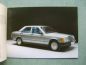 Preview: Mercedes Benz W201 190 190E Prospekt 1983