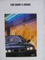 Mobile Preview: BMW 318i 325i E36 Limousine USA November 1991