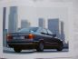 Preview: BMW 525i 535i E34 März 1990 USA Prospekt NEU