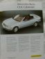 Preview: Mercedes Benz CLK Cabriolet W208 Karmann Prospekt