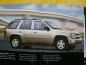 Preview: Chevrolet Trail Blazer Prospekt 2003 NEU