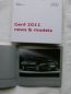 Preview: Audi Genf 2011 A8 L Security 4H D4,Q5 hybrid quattro