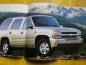Preview: Chevrolet Tahoe Prospekt 2000 NEU
