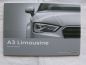 Preview: Audi A3 Limousine +S line +design selection Mai 2013 NEU