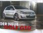 Preview: VW Golf VII GTI & GTD Prospekt Mai 2013 NEU