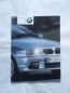 Preview: BMW Aerodynamik 3er Cabriolet E46 Prospekt Poster Mai 2003