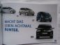 Preview: VW up! +eco up Prospekt Oktober 2012 NEU
