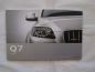 Preview: Audi Q7 +s line +exclusive Prospekt Juli 2013 NEU