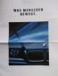 Preview: BMW 316i-325i E36 Prospekt Vorstellung September 1990 Rarität