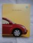 Preview: VW New Beetle Typ 9C Werbebuch November 1998 NEU