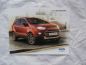 Preview: Ford Ecosport August 2013 Prospekt NEU