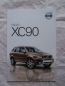Preview: Volvo XC90 Prospekt Mai 2014 NEU