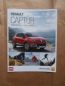 Preview: Renault Captur Helly Hansen Sonderprospekt April 2014 NEU