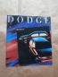 Preview: Dodge Colt Imports +E +GT Juli 1988 Brochure Catalogue