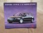 Preview: Honda Civic 1.3 Noblesse August 1994 Prospektblatt