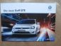 Preview: VW Golf VII GTE Mai 2014 Prospekt