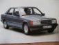 Preview: Mercedes Benz 190D W201 Prospekt August 1983