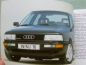 Preview: Audi 90 (Typ 89) Betriebsanleitung 1989