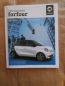 Preview: smart forfour W453 Prospekt September 2014 +Preisliste