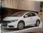 Preview: Honda Civic Prospekt März 2013 +Preisliste NEU