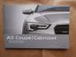 Preview: Audi A5 Coupé Cabriolet +S5 Prospekt April 2014 +exclusive 4/201