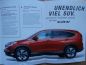 Preview: Honda CR-V Pressestimmen Prospekt März 2015 NEU Rarität