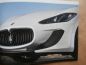 Preview: Maserati Gran Cabrio MC Prospekt Englisch Brochure Katalog