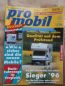 Preview: pro mobil 1/1996 VW T4 Ausbauten Varius vs. ESW,Cristall A52