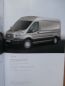 Preview: Ford Transit Prospekt Oktober 2015 NEU
