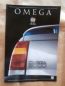 Preview: Opel Omega A 3000 Prospekt Katalog Catalogue März 1987