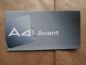 Preview: Audi A4 Avant Postkarten Flyer Prospekt Juni 2001