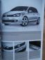 Preview: VW Golf6 +BlueMotion +R-Line Prospekt Mai 2010 NEU