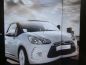 Preview: Citroen DS3 Zubehör Prospekt 7.Januar 2013