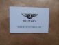 Preview: Bentley New Mulsanne Genf 2016 Visitenkarte NEU