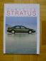 Preview: Chrysler Stratus Prospekt 3/1995 NEU