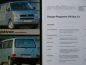 Preview: projektzwo Design-Programm VW Bus T4 9/1991 Prospekt