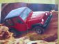 Preview: Jeep Wrangler Prospekt 9/1999 NEU