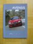 Preview: Toyota Avensis 4portes+5portes+break Prospekt Frankreich 2/1999